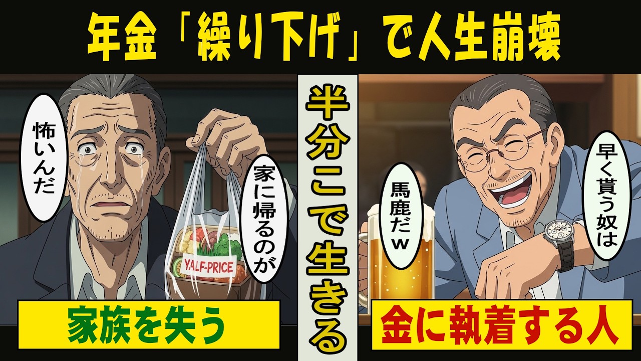 【漫画】70歳まで年金を遅らせた勝ち組の末路…42％増の対価として全てを失った男の孤独