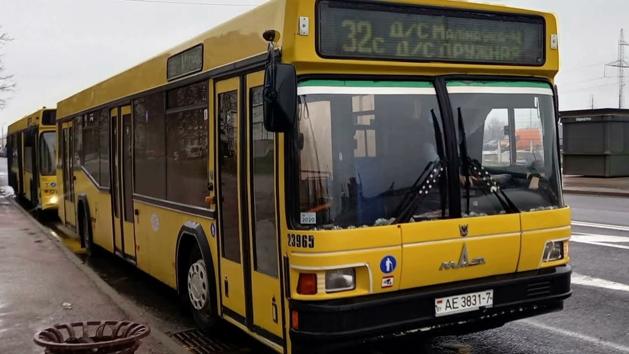 Информатор автобусного маршрута №32-с г.Минска с Английской озвучкой
