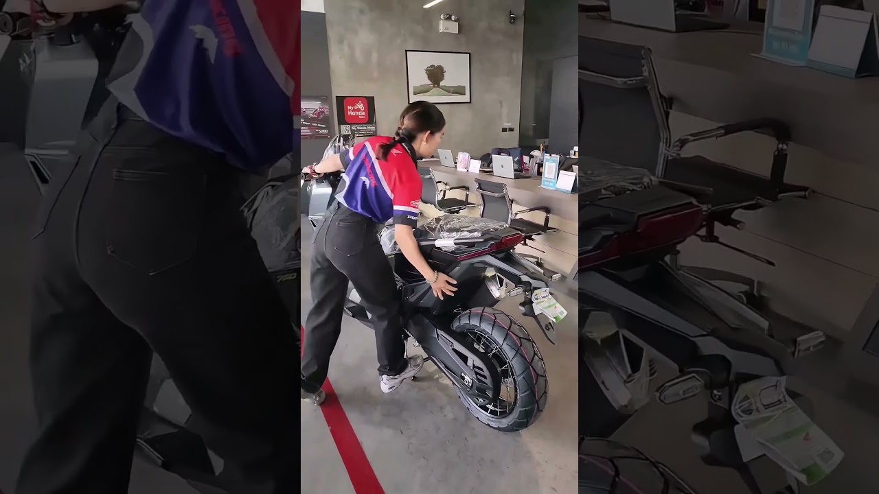 Very Funny With The XADV 750 Bike #automobile #motorcycle #xadv750 #bikelife