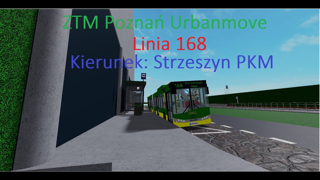 Roblox - ZTM Poznań Urbanmove - Linia 168