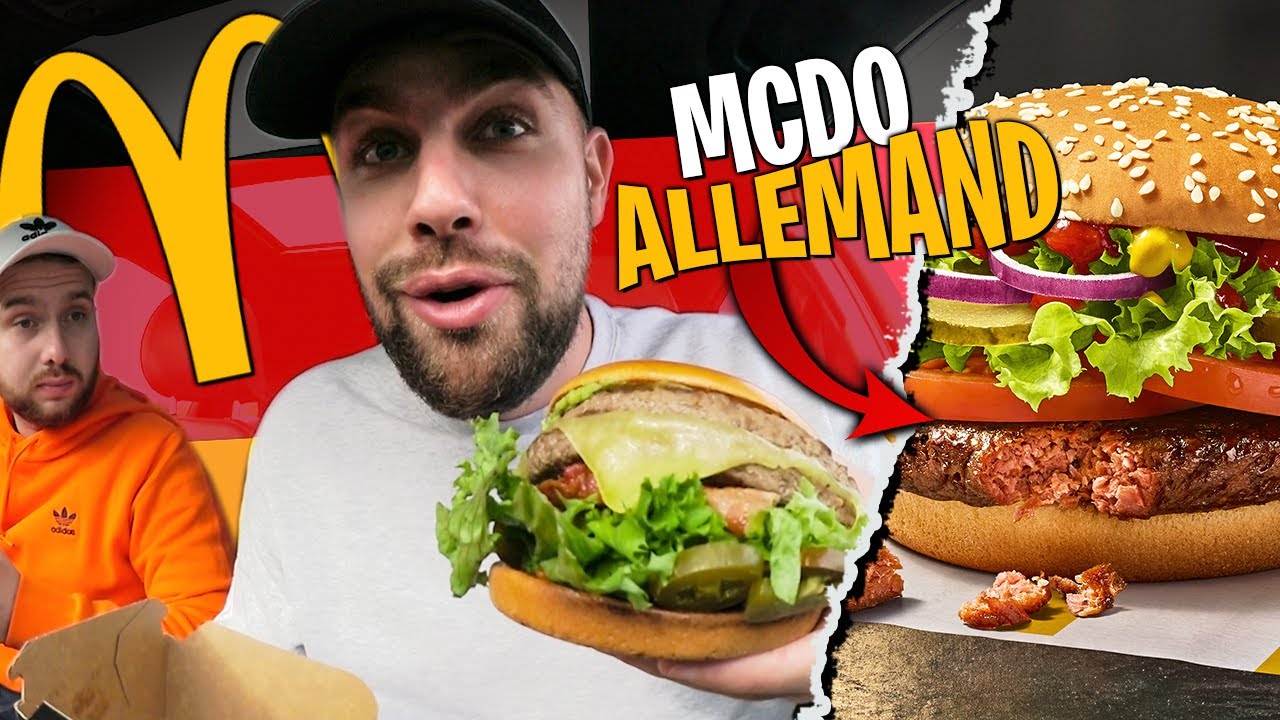 On teste le Mcdonald's Allemand avec Doc Jazy ! (on prend les spécialités)