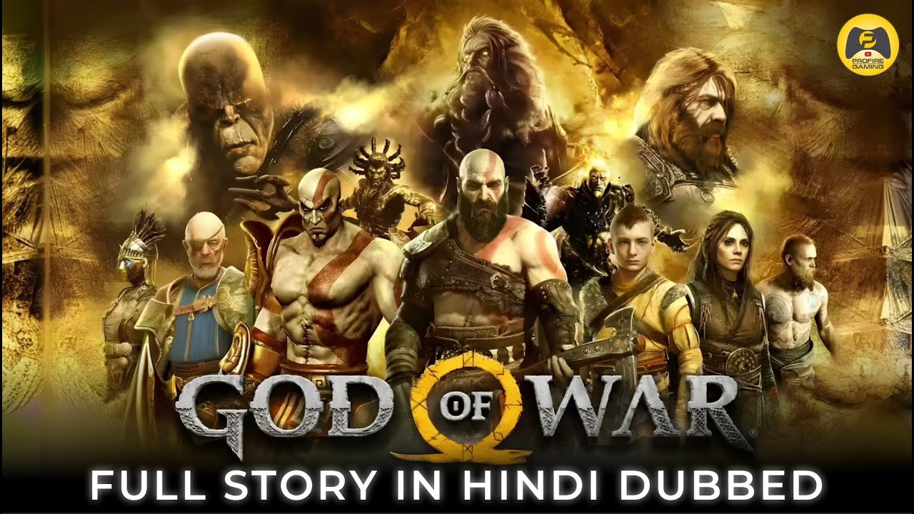God of War Complete Timeline EXPLAINED!😱 | HINDI DUBBED Full Story