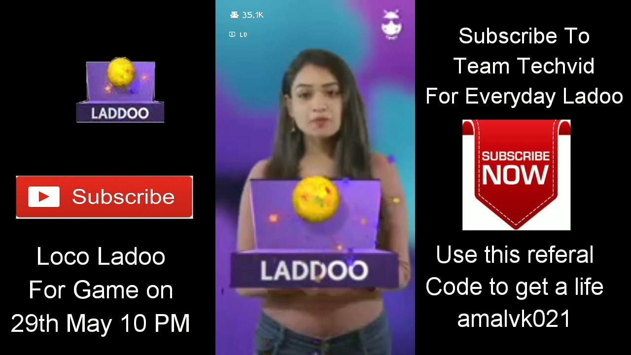LOCO LADOO OF GAME ON 29TH MAY 10 PM