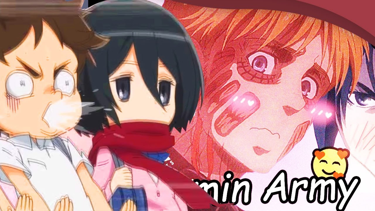 EREN e MIKASA Vendo SHINGEKI NO KPOPPER 🥰