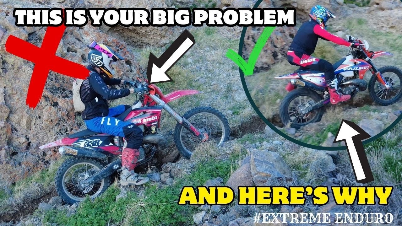Пояснение к положению кузова и управлению сцеплением в режиме Hard Enduro.