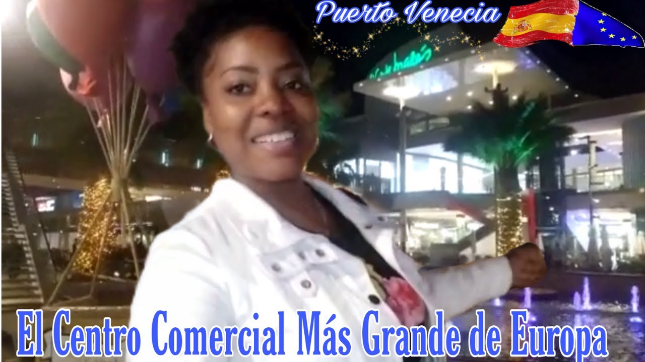 Cubana visita el Centro Comercial MÁS GRANDE de Europa🇪🇺 Puerto Venecia😲 Zaragoza