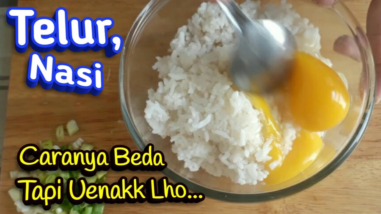 CARA LAIN MASAK NASI TELUR ENAK | Nasi Goreng Telur Ala Anak Kos