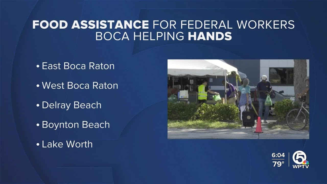 Boca Helping Hands is giving free food to federal workers amid shutdown