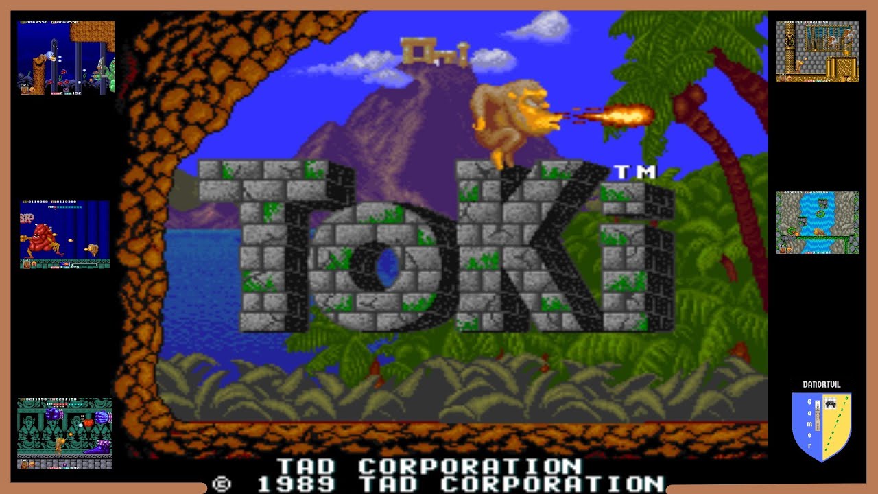 TOKI (Arcade Tad Corp. 1989, Longplay, 1CC No Miss)