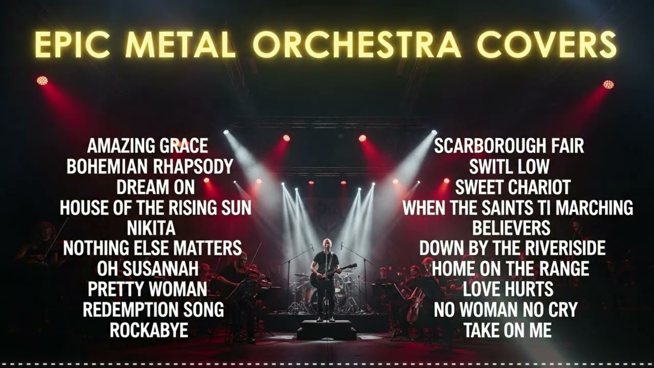 EPIC METAL ORCHESTRA PLAYLIST | POWERFUL SYMPHONIC METAL COVERS