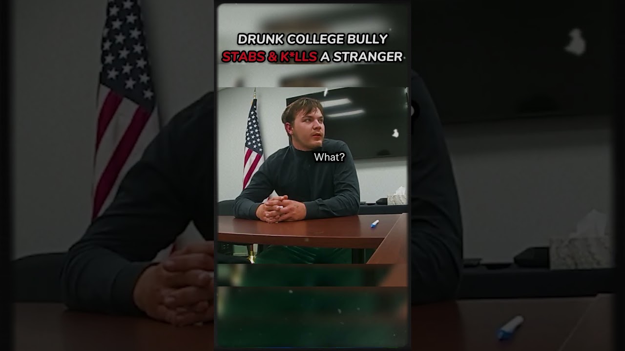 Drunk College Bully St*bs and Kills a Stranger 😳