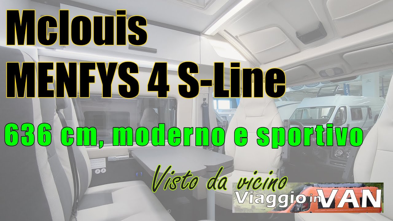 McLouis Menfys 4 S-Line 👉 636 cm con letti gemelli, look sportivo e tanto spazio