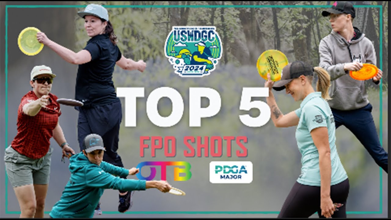 The Top 5 Shots from the United States Women's Disc Golf Championships, presented by OTB (2024)