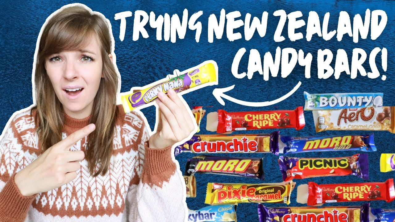 American Tries New Zealand Candy Bars for the FIRST TIME!!