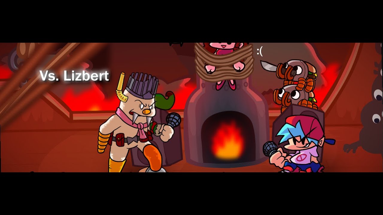 Friday Night Funkin' : V.s. Lizbert : Downscroll : Full Week