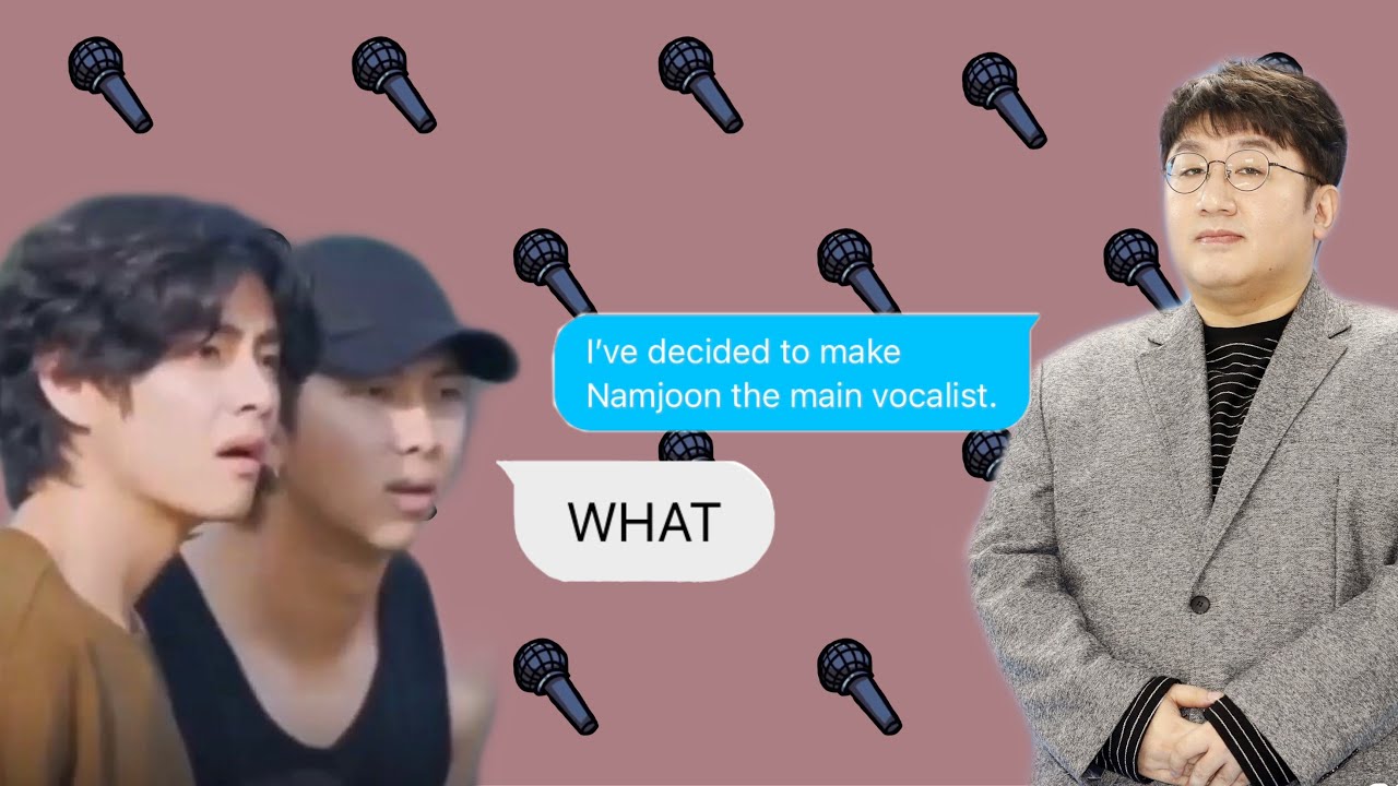 BTS Texts- Namjoon Becomes the Main Vocalist?? 🎤