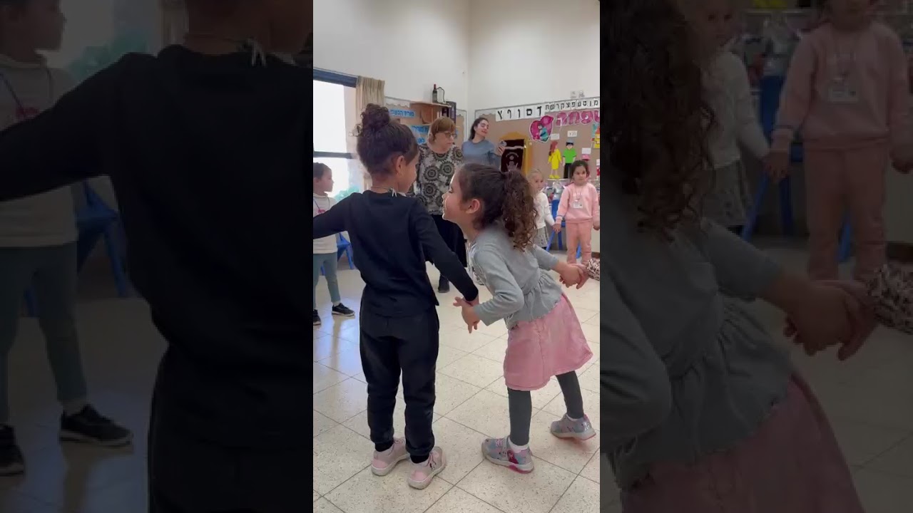 VIDEO 2026 02 15 15 48 00 סרטון הבנות רוקדות במעגל לפי השיר עושים פה מסיבה בלעד