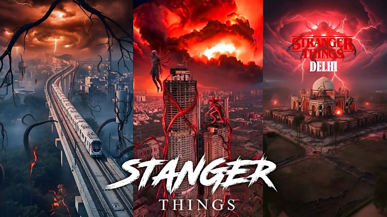 Trending Stranger Things Reels Editing | Instagram Viral Stranger Things Transition Reels Tutorial