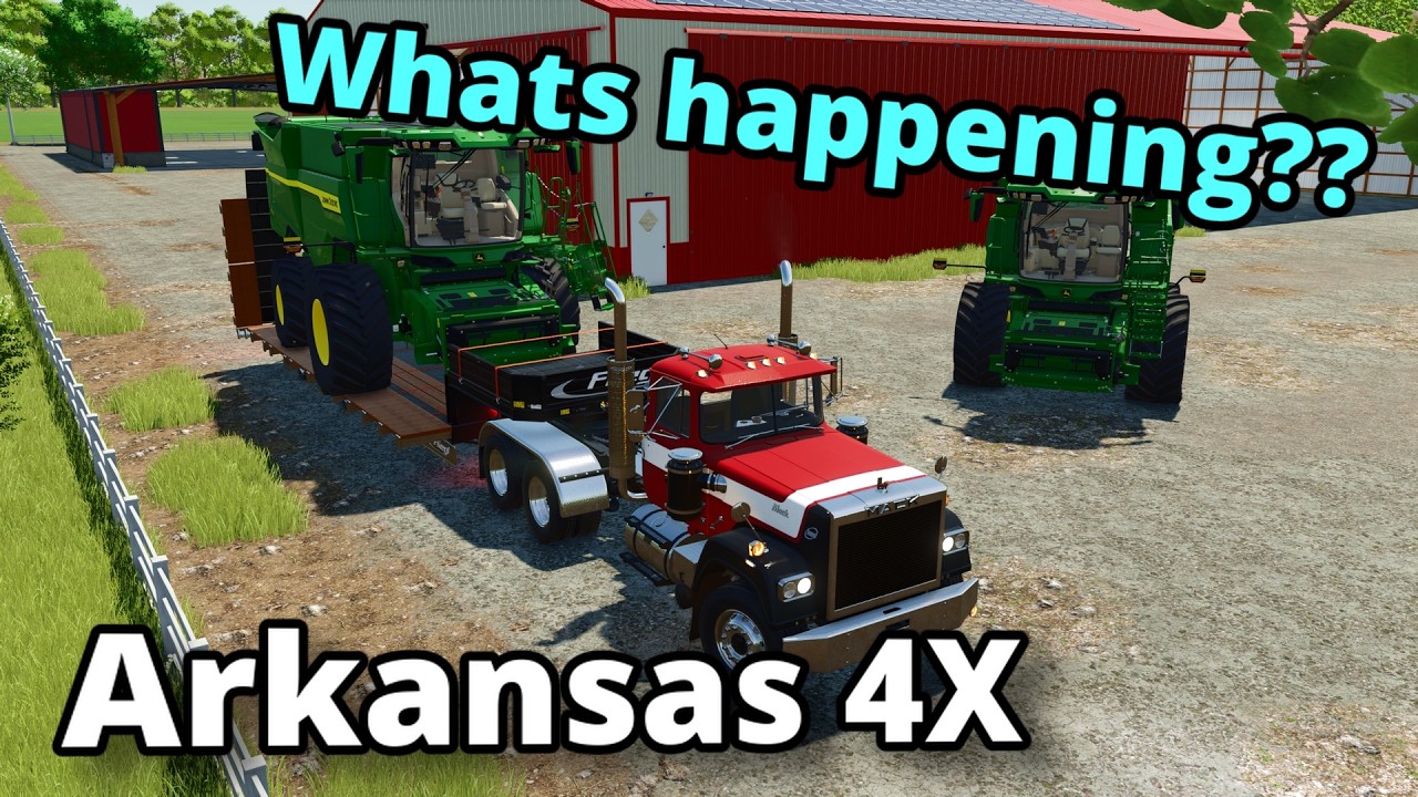 FS25… Co-op Multiplayer …With Farmer Mike… Arkansas 4X EP 12