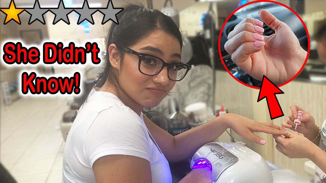 Taking My Girlfriend To The WORST Rated Nail Salon In My City! **She Didn't Know**