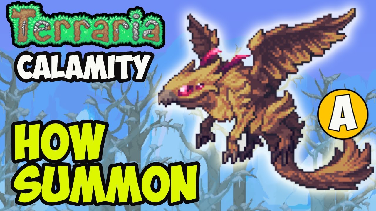 Terraria Calamity Mod How To Summon THE DRAGONFOLLY BOSS (2025)