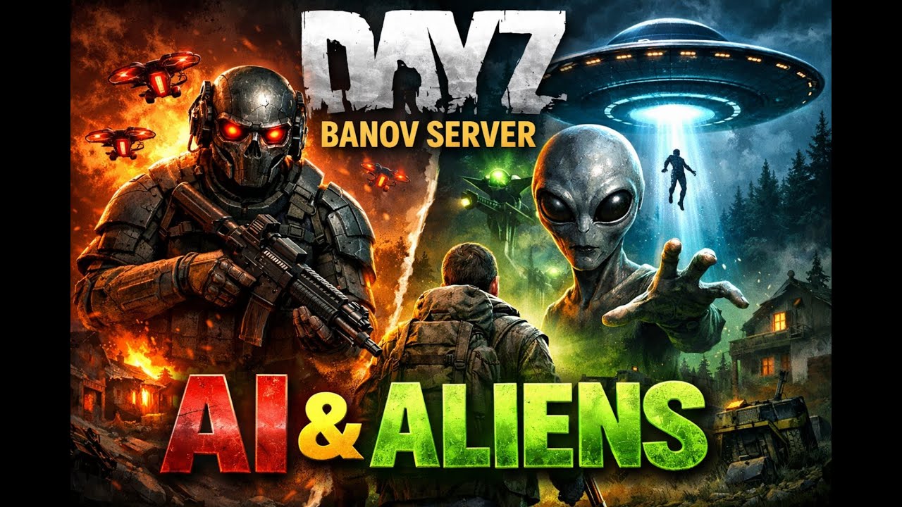 🔴 DayZ LIVE | AI & Aliens | Wednesday Crew