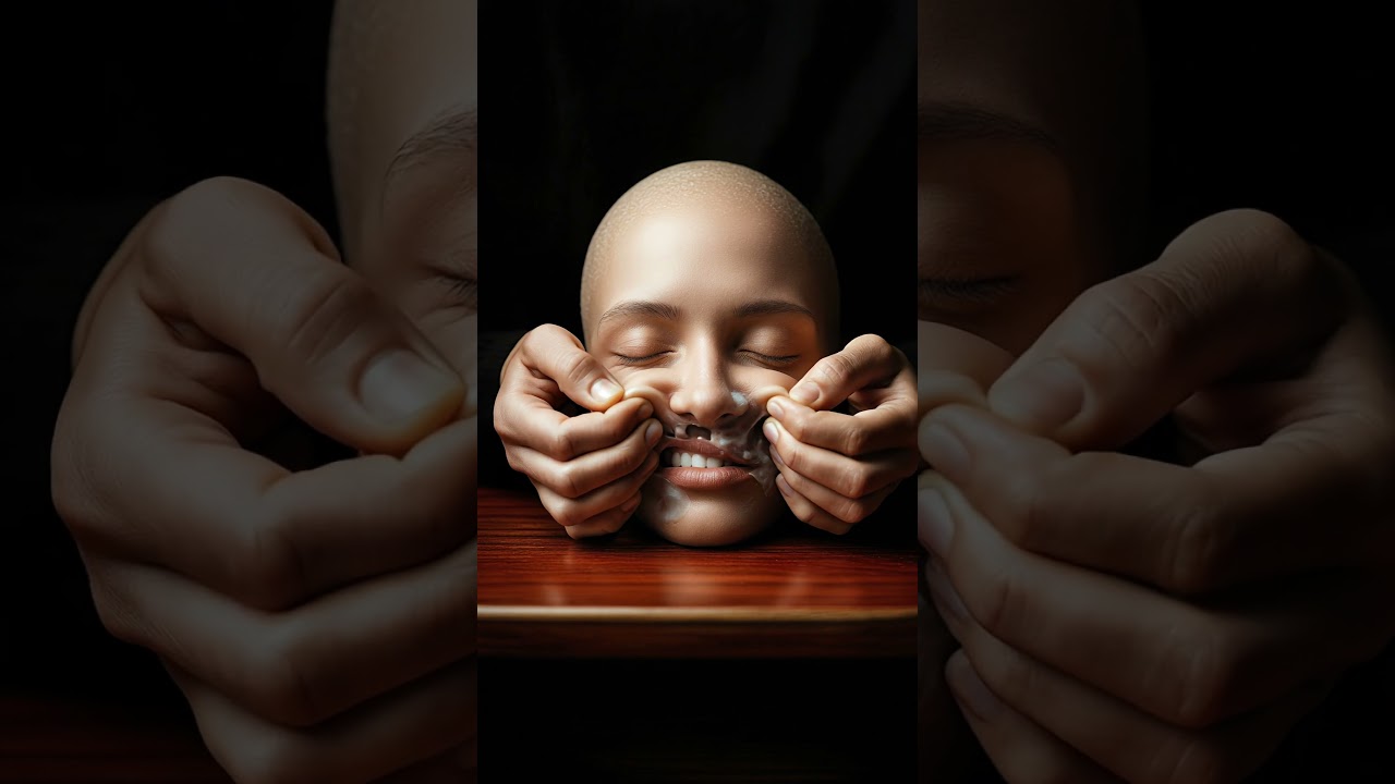 ASMR Horror: Mannequin Squeezes Its Face | Creepy Visual Short