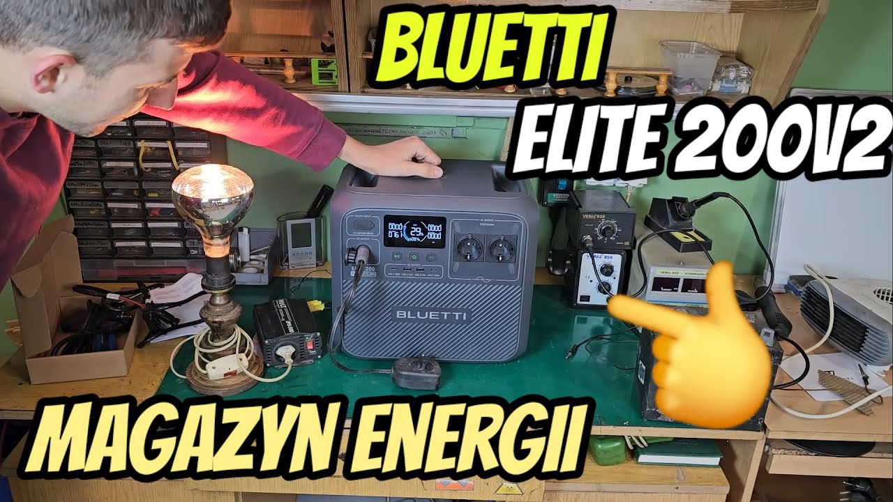 Stacja Zasilania Bluetti Elite 200v2 / Test / Recenzja #BLUETTI #Elite200v2