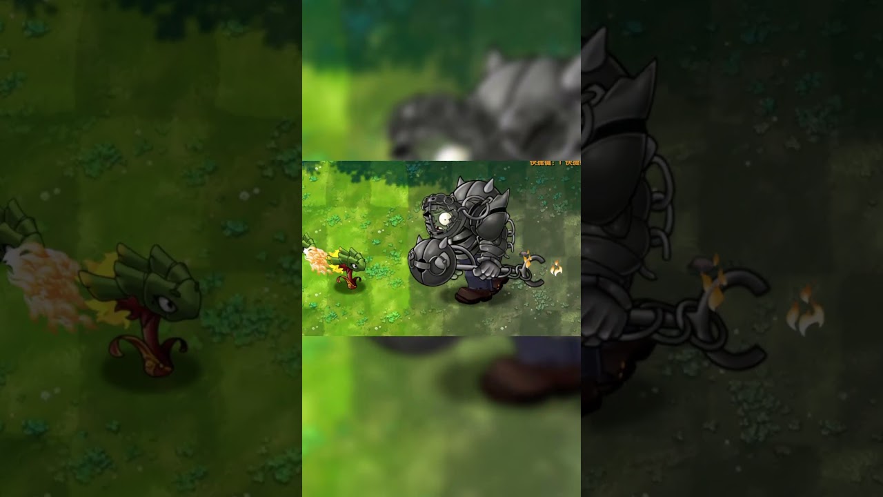 Fiery Bamboo Dragon is Broken 🔥 #pvzmemes #pvzfusion #pvz