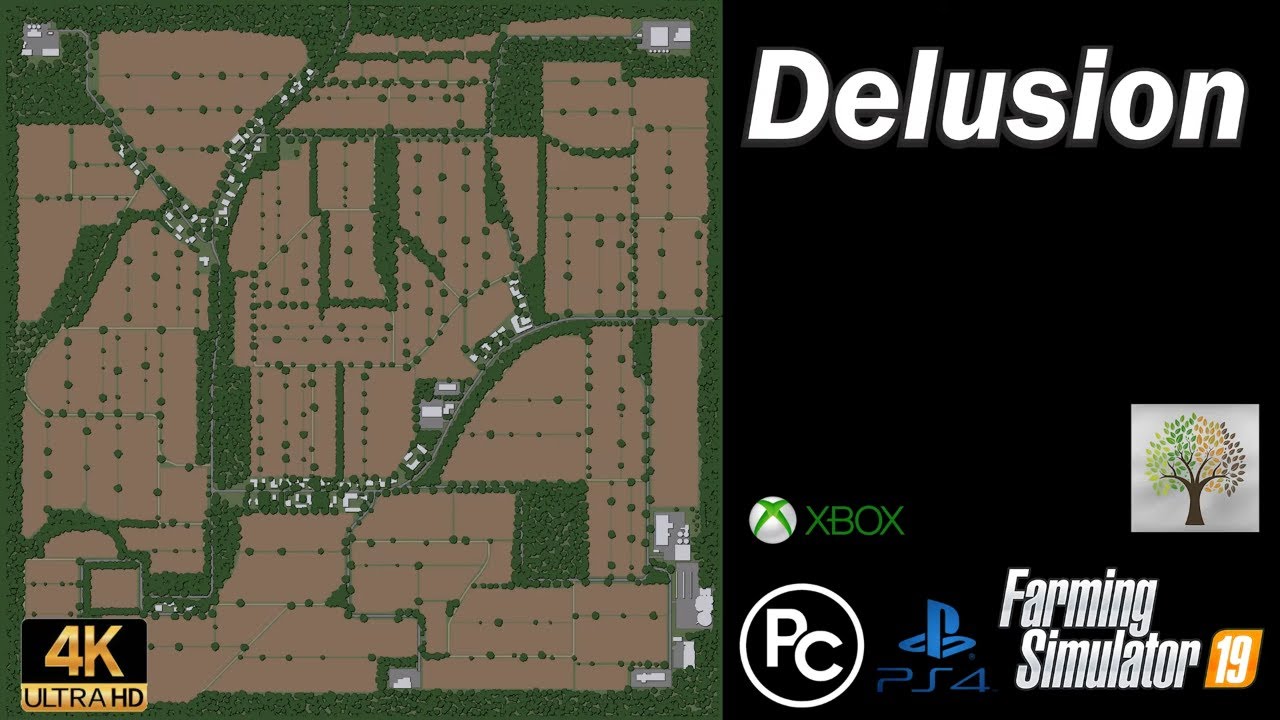 Farming Simulator 19 - 4K - Map First Impression - Delusion