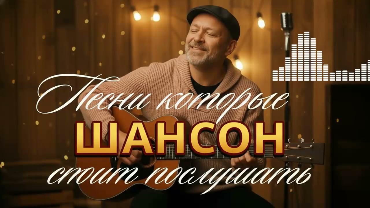 Самые глубокие песни Шансона: Золотой сборник, трогающий до глубины души.