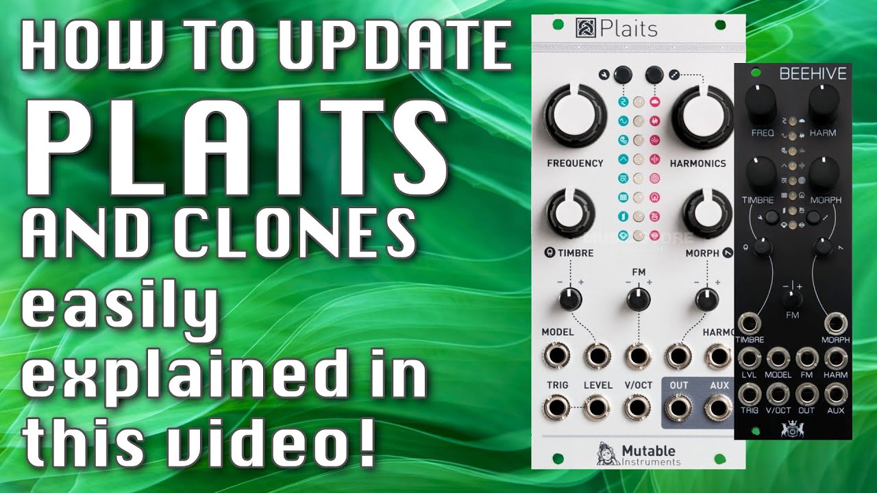 How to update Mutable Instruments Plaits Eurorack Module - easy explained by PENISHEAD