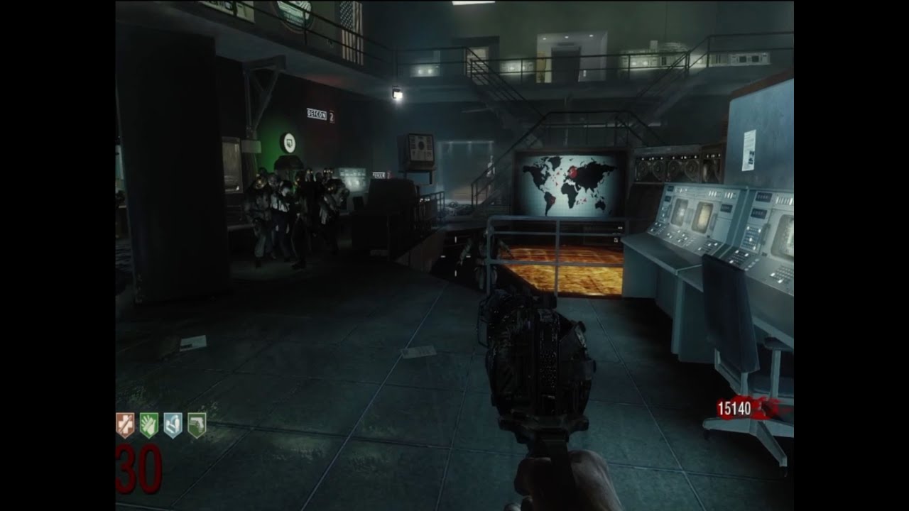 Call of Duty Black Ops - Zombies - FIVE Solo Gameplay Rounds 1-31 (no commentary)