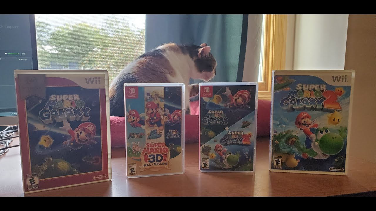 Mario Galaxy Wii Vs 3D All Stars Vs 40th Anniversary