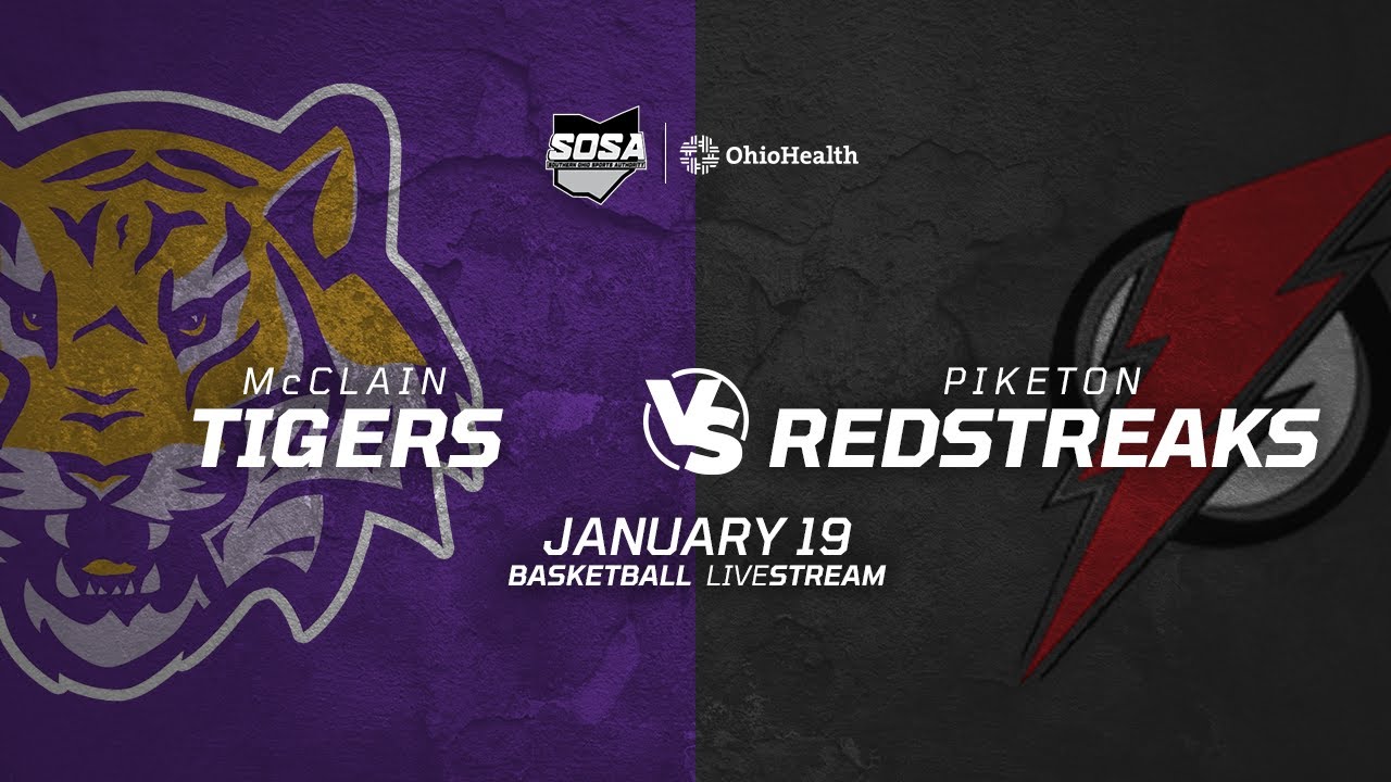 BASKETBALL: McClain Tigers vs Piketon Redstreaks GIRLS