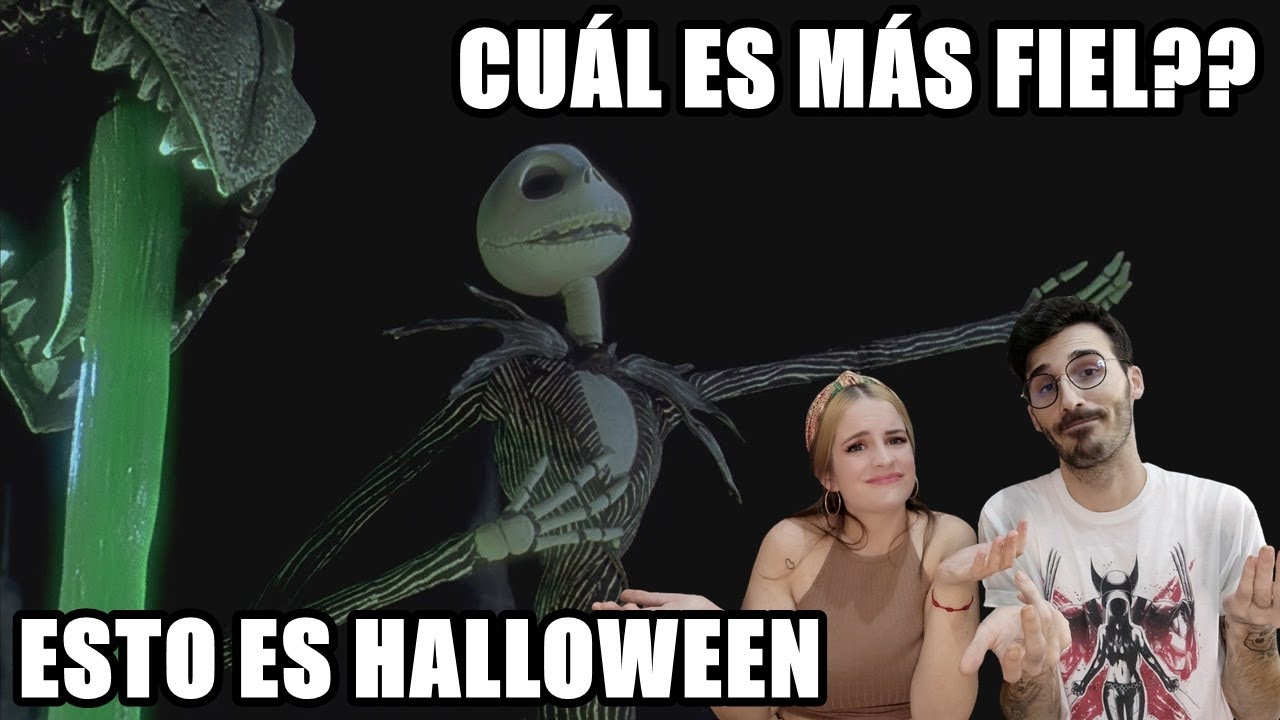 ESPAÑOLES REACCIONAN A DOBLAJE LATINO VS ESPAÑOL VS INGLES DE PESADILLA ANTES DE NAVIDAD