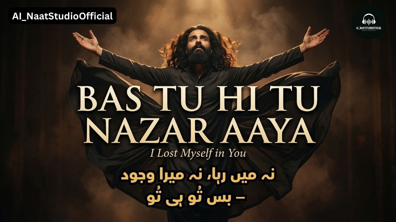 Bas Tu Nazar Aya | Deep Sufi Qawwali | Ishq-e-Haqiqi | AI Naat Studio Official