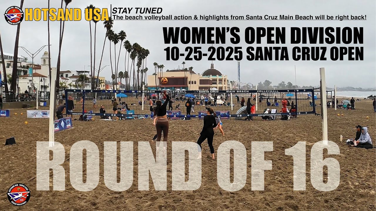 Ep: 1 | Beilin/Janssen vs Gruenewald/Russo | Women’s OPEN Round of 16 | 10-25-25 Santa Cruz OPEN