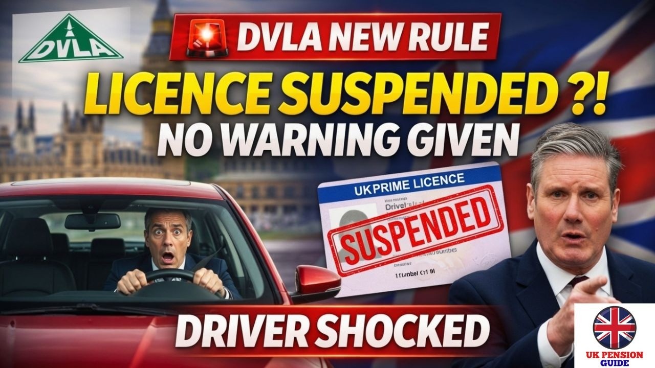 🚨 UK Drivers Alert DVLA New Rule Shock Instant Licence Suspension Risk