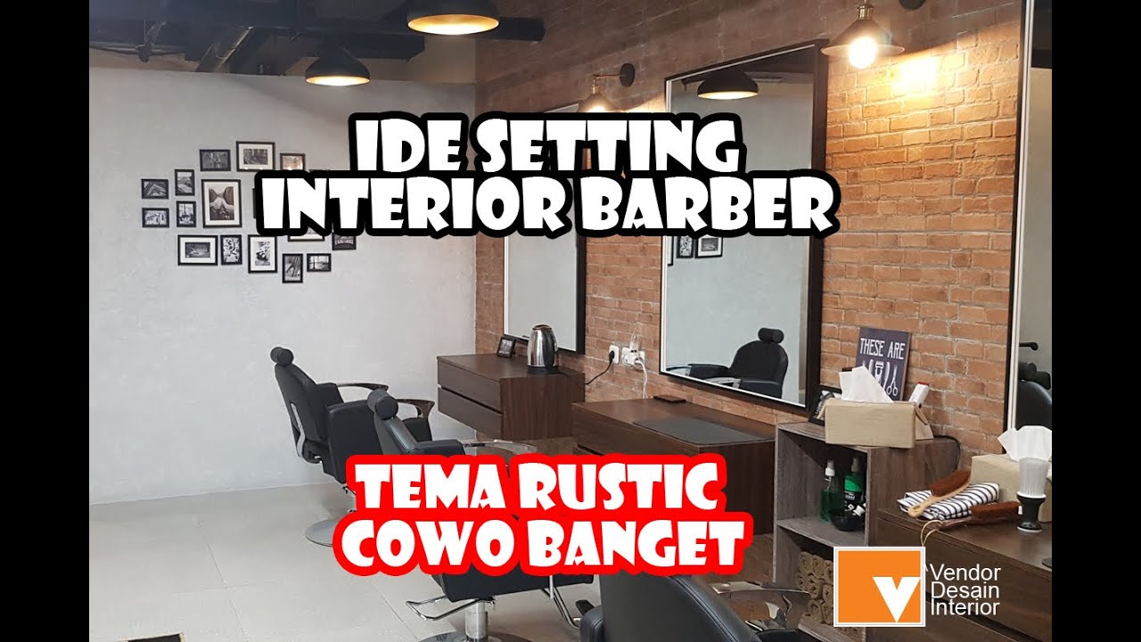 Jasa Desain Interior Barbershop dan Cafe Jakarta Cikarang