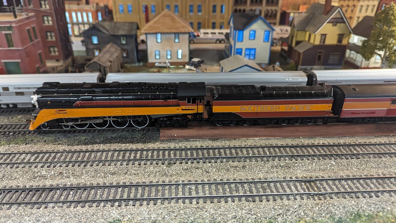 Model trains at the Blissfield Model Railroad Club Open House 11/18/23