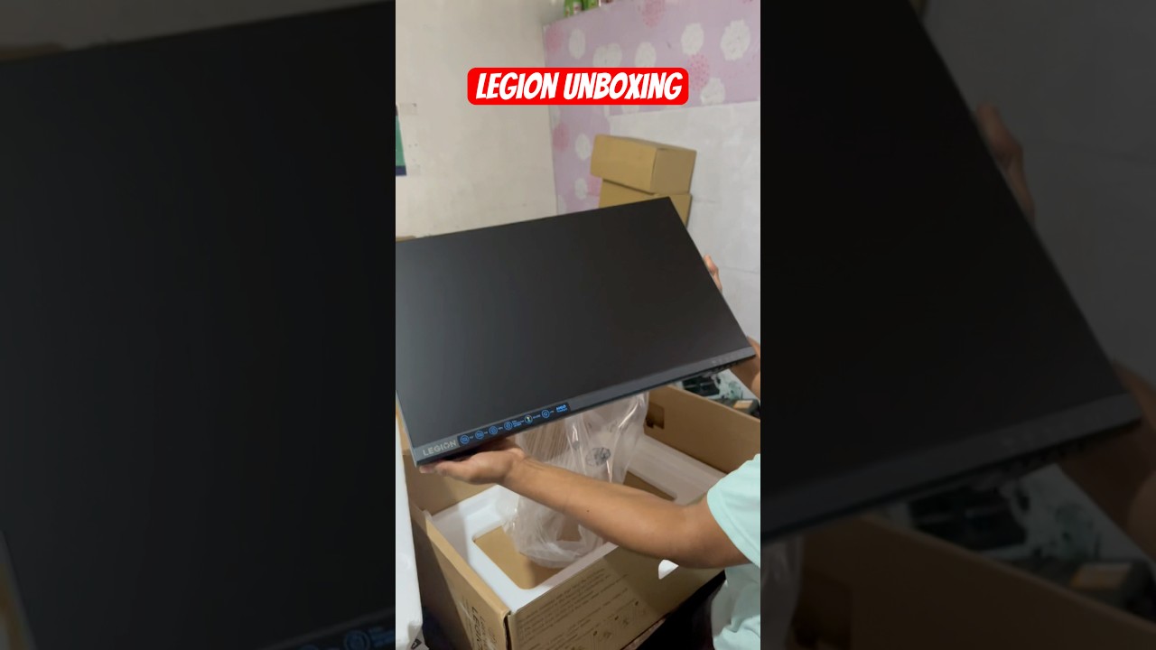 Lenovo Legion Monitor - 180hz Unboxing ✅✅ 