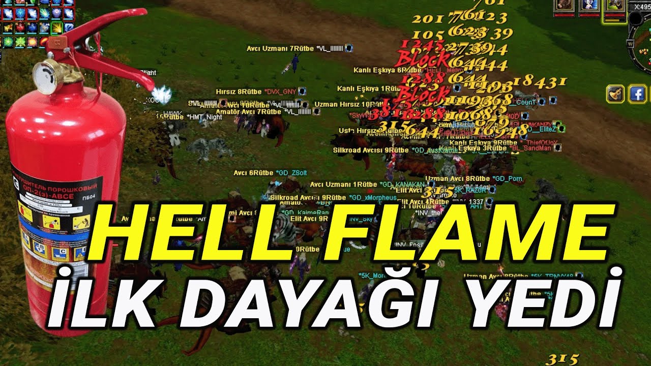 HELL FLAME UNİONU KURULDU 🔥 ve İLK DAYAĞI YEDİ ! 🧯 | Silkroad Online Türkiye Nemrut