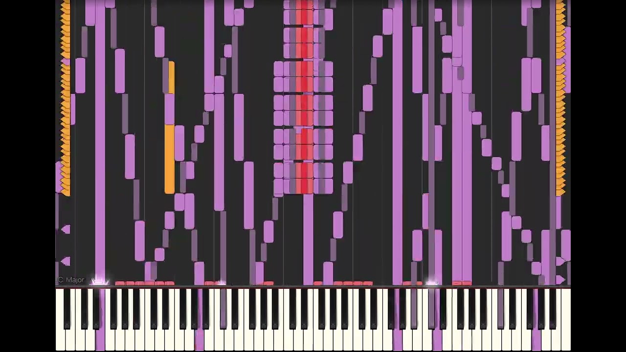 (BLACKMIDI/Synthesia) Rush È Reblack - 1.200.000 Million Notes