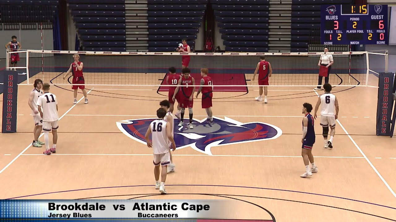Brookdale Men's Volleyball vs Atlantic Cape Community College