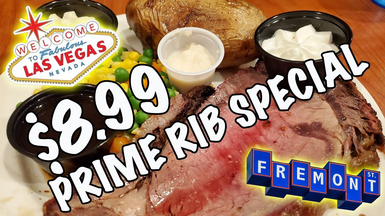 Ужин в Вегасе менее чем за 10 долларов? | Tony Roma's в отеле Fremont