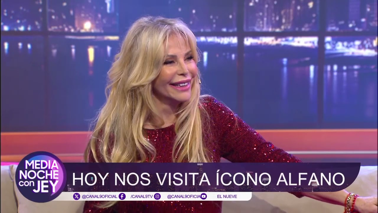GRACIELA ALFANO EN MEDIANOCHE CON JEY