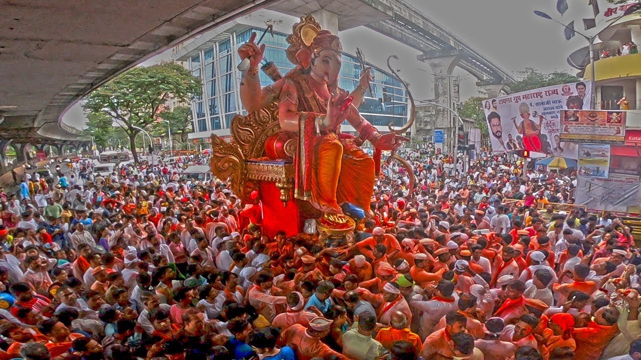 Mumbai Ganpati Visarjan 2019 | Mumbai Cha Raja 2019 | Ganesh Galli | Mumbai Ganesh Visarjan  2019