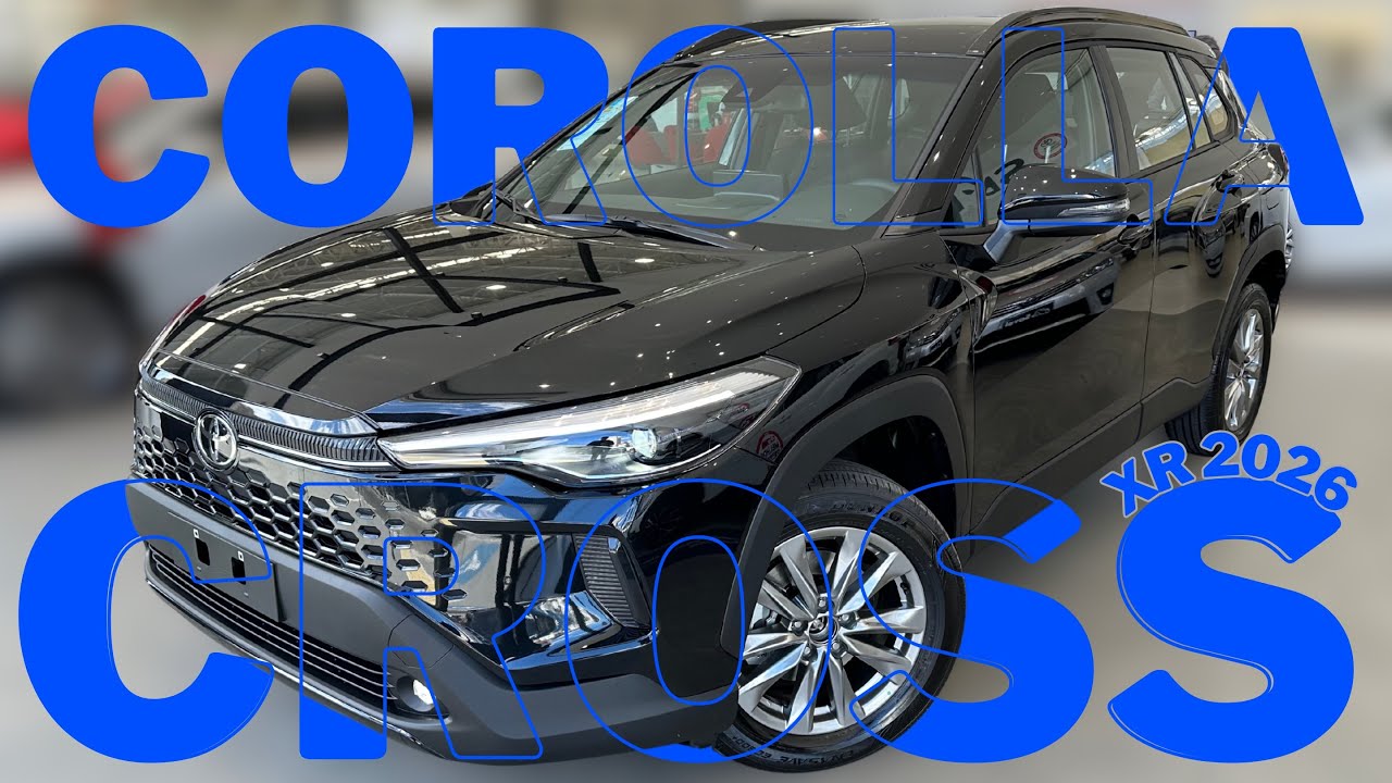 Novo Corolla Cross XR 2026 - O QUERIDINHO DOS TAXISTAS E PCD VOLTOU MUITO BARATO!