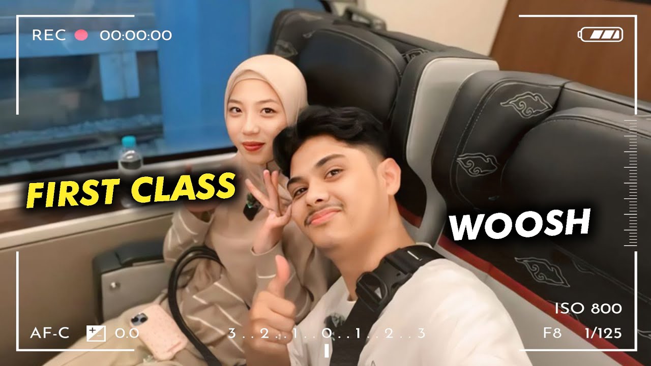 NYOBAIN NAEK FIRST CLASS KERETA TERCEPAT DI INDONESIA🗿🗿🗿 Vlog #7